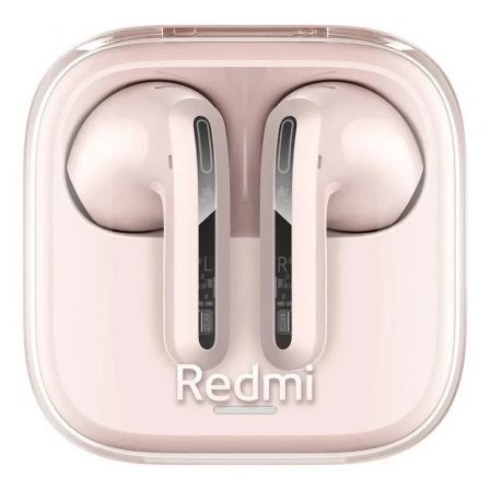 Auriculares Bluetooth Xiaomi Redmi Buds 6 Active con estuche de carga/ Autonomía 6h/ Rosas Auriculares Bluetooth Xiaomi Redmi Buds 6 Active con estuche de carga/ Autonomía 6h/ Rosas