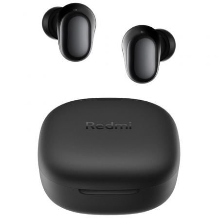 Auriculares Bluetooth Xiaomi Redmi Buds 6 Play con estuche de carga/ Autonomía 7h/ Negros Auriculares Bluetooth Xiaomi Redmi Buds 6 Play con estuche de carga/ Autonomía 7h/ Negros