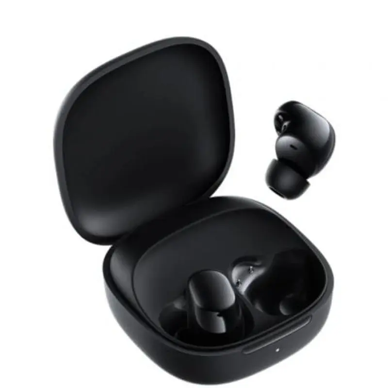 Auriculares Bluetooth Xiaomi Redmi Buds 6 Play con estuche de carga/ Autonomía 7h/ Negros Auriculares Bluetooth Xiaomi Redmi Buds 6 Play con estuche de carga/ Autonomía 7h/ Negros