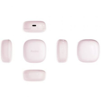 Auriculares Bluetooth Xiaomi Redmi Buds 6 Play con estuche de carga/ Autonomía 7h/ Rosas Auriculares Bluetooth Xiaomi Redmi Buds 6 Play con estuche de carga/ Autonomía 7h/ Rosas