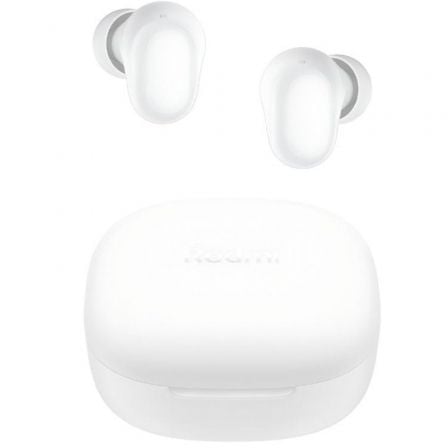 Auriculares Bluetooth Xiaomi Redmi Buds 6 Play con estuche de carga/ Autonomía 7h/ Blancos Auriculares Bluetooth Xiaomi Redmi Buds 6 Play con estuche de carga/ Autonomía 7h/ Blancos