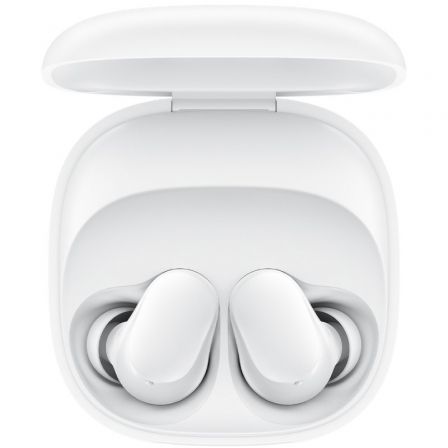 Auriculares Bluetooth Xiaomi Redmi Buds 6 Play con estuche de carga/ Autonomía 7h/ Blancos Auriculares Bluetooth Xiaomi Redmi Buds 6 Play con estuche de carga/ Autonomía 7h/ Blancos
