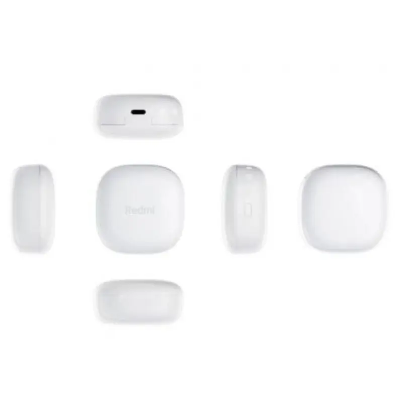 Auriculares Bluetooth Xiaomi Redmi Buds 6 Play con estuche de carga/ Autonomía 7h/ Blancos Auriculares Bluetooth Xiaomi Redmi Buds 6 Play con estuche de carga/ Autonomía 7h/ Blancos