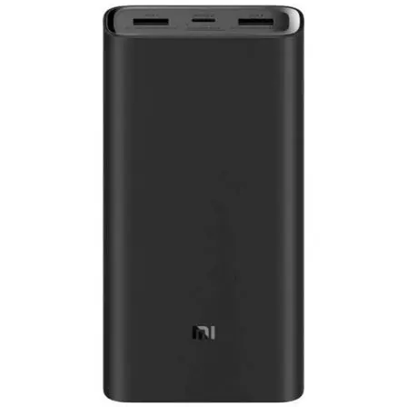 Powerbank 20000mAh Xiaomi Mi 50W Powerbank/ Compatible con Portátiles según especificaciones/ 50W/ Negra