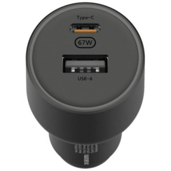 Cargador de Coche Xiaomi 67W USB-A Tipo-C/ 1xUSB-A/ 1xUSB Tipo-C/ 2A/ 6A Cargador de Coche Xiaomi 67W USB-A Tipo-C/ 1xUSB-A/ 1xUSB Tipo-C/ 2A/ 6A