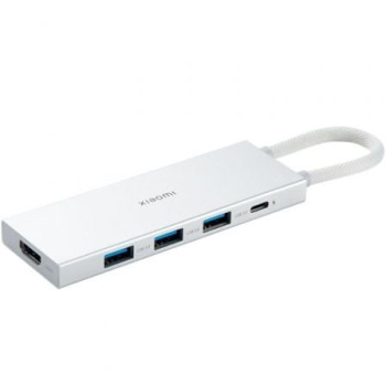 Docking USB 3.0 Tipo-C Xiaomi 5 en 1/ 3xUSB/ 1xUSB Tipo-C PD/ 1xHDMI/ Blanco Docking USB 3.0 Tipo-C Xiaomi 5 en 1/ 3xUSB/ 1xUSB Tipo-C PD/ 1xHDMI/ Blanco