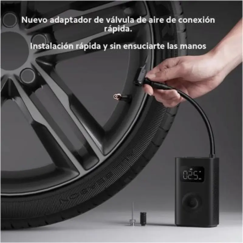 Mini Compresor Xiaomi Portable Electric Air Compressor 2/ 2000 mAh/ 150 psi Mini Compresor Xiaomi Portable Electric Air Compressor 2/ 2000 mAh/ 150 psi