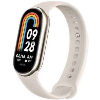 Pulsera Smartband Xiaomi Smart Band 8/ Oro Pulsera Smartband Xiaomi Smart Band 8/ Oro