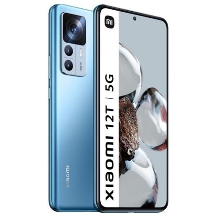 Smartphone Xiaomi 12T 8GB/ 256GB/ 6.67'/ 5G/ Azul Smartphone Xiaomi 12T 8GB/ 256GB/ 6.67'/ 5G/ Azul