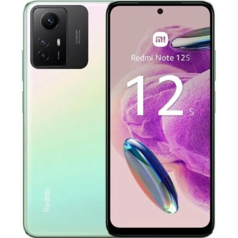 Smartphone Xiaomi Redmi Note 12S 8GB/ 256GB/ 6.43'/ Verde Perlado Smartphone Xiaomi Redmi Note 12S 8GB/ 256GB/ 6.43'/ Verde Perlado