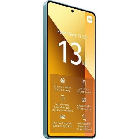 Smartphone Xiaomi Redmi Note 13 6GB/ 128GB/ 6.67'/ 5G/ Azul Smartphone Xiaomi Redmi Note 13 6GB/ 128GB/ 6.67'/ 5G/ Azul