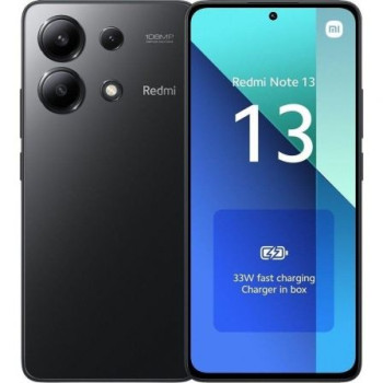 Smartphone Xiaomi Redmi Note 13 NFC 8GB/ 256GB/ 6.67'/ Negro Smartphone Xiaomi Redmi Note 13 NFC 8GB/ 256GB/ 6.67'/ Negro