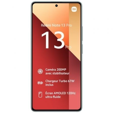 Smartphone Xiaomi Redmi Note 13 Pro 12GB/ 512GB/ 6.67'/ Verde Smartphone Xiaomi Redmi Note 13 Pro 12GB/ 512GB/ 6.67'/ Verde