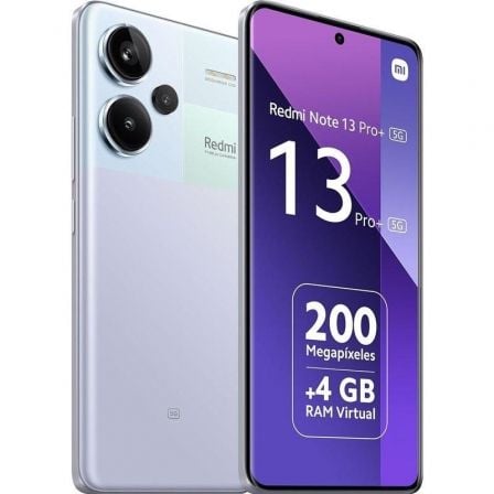 Smartphone Xiaomi Redmi Note 13 Pro+ NFC 12GB/ 512GB/ 6.67'/ 5G/ Púrpura Smartphone Xiaomi Redmi Note 13 Pro+ NFC 12GB/ 512GB/ 6.67'/ 5G/ Púrpura
