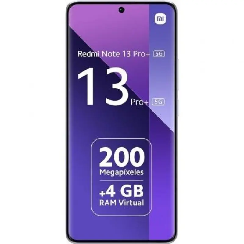 Smartphone Xiaomi Redmi Note 13 Pro+ NFC 8GB/ 256GB/ 6.67'/ 5G/ Púrpura Smartphone Xiaomi Redmi Note 13 Pro+ NFC 8GB/ 256GB/ 6.67'/ 5G/ Púrpura