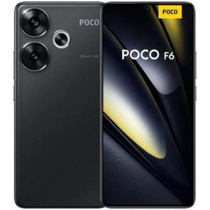 Smartphone Xiaomi POCO F6 12GB/ 512GB/ 6.67'/ 5G/ Negro Smartphone Xiaomi POCO F6 12GB/ 512GB/ 6.67'/ 5G/ Negro