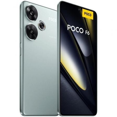 Smartphone Xiaomi POCO F6 8GB/ 256GB/ 6.67'/ 5G/ Verde Smartphone Xiaomi POCO F6 8GB/ 256GB/ 6.67'/ 5G/ Verde