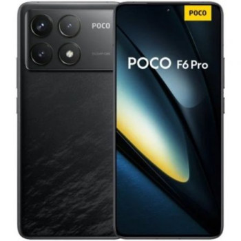 Smartphone Xiaomi POCO F6 Pro 12GB/ 512GB/ 6.67'/ 5G/ Negro Smartphone Xiaomi POCO F6 Pro 12GB/ 512GB/ 6.67'/ 5G/ Negro