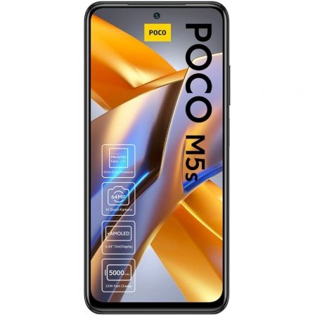 Smartphone Xiaomi POCO M5s 4GB/ 128GB/ 6.43'/ Gris Smartphone Xiaomi POCO M5s 4GB/ 128GB/ 6.43'/ Gris