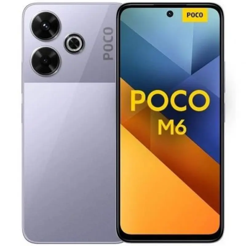 Smartphone Xiaomi POCO M6 8GB/ 256GB/ 6.79'/ Púrpura Smartphone Xiaomi POCO M6 8GB/ 256GB/ 6.79'/ Púrpura
