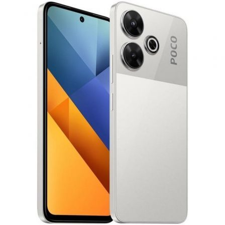 Smartphone Xiaomi POCO M6 8GB/ 256GB/ 6.79'/ Plata Smartphone Xiaomi POCO M6 8GB/ 256GB/ 6.79'/ Plata