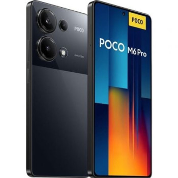 Smartphone Xiaomi POCO M6 Pro 12GB/ 512GB/ 6.67'/ Negro Smartphone Xiaomi POCO M6 Pro 12GB/ 512GB/ 6.67'/ Negro
