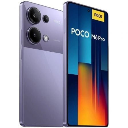 Smartphone Xiaomi POCO M6 Pro 8GB/ 256GB/ 6.67'/ Púrpura Smartphone Xiaomi POCO M6 Pro 8GB/ 256GB/ 6.67'/ Púrpura