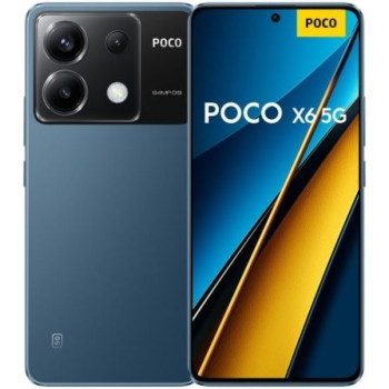 Smartphone Xiaomi POCO X6 8GB/ 256GB/ 6.67'/ 5G/ Azul Smartphone Xiaomi POCO X6 8GB/ 256GB/ 6.67'/ 5G/ Azul