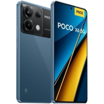 Smartphone Xiaomi POCO X6 8GB/ 256GB/ 6.67'/ 5G/ Azul Smartphone Xiaomi POCO X6 8GB/ 256GB/ 6.67'/ 5G/ Azul