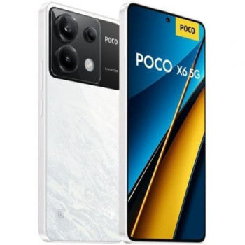 Smartphone Xiaomi POCO X6 8GB/ 256GB/ 6.67'/ 5G/ Blanco Smartphone Xiaomi POCO X6 8GB/ 256GB/ 6.67'/ 5G/ Blanco
