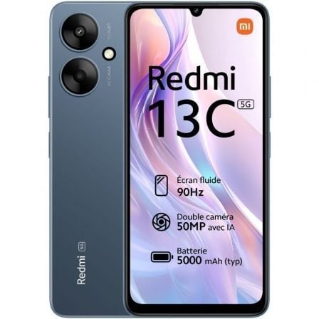 Smartphone Xiaomi Redmi 13C 4GB/ 128GB/ 6.74'/ 5G/ Azul Smartphone Xiaomi Redmi 13C 4GB/ 128GB/ 6.74'/ 5G/ Azul