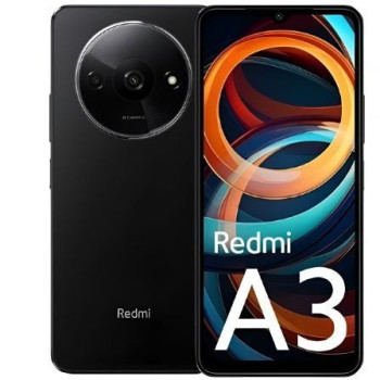 Smartphone Xiaomi Redmi A3 3GB/ 64GB/ 6.71'/ Negro Medianoche Smartphone Xiaomi Redmi A3 3GB/ 64GB/ 6.71'/ Negro Medianoche