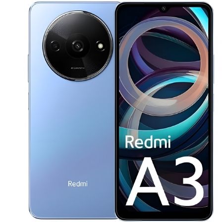 Smartphone Xiaomi Redmi A3 4GB/ 128GB/ 6.71'/ Azul Lago Smartphone Xiaomi Redmi A3 4GB/ 128GB/ 6.71'/ Azul Lago
