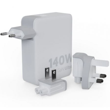 Cargador de Pared Universal Xtorm XVC2140/ 3xUSB Tipo-C/ 1xUSB + Cable USB Tipo-C/ 140W Cargador de Pared Universal Xtorm XVC2140/ 3xUSB Tipo-C/ 1xUSB + Cable USB Tipo-C/ 140W