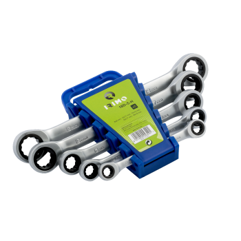 Conjunto de chaves de roquete de anel duplo, 5 Pcs
