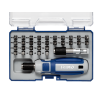 Conjunto de 32 pontas 1/4 com suporte de ponta para chave de parafusos Conjunto de 32 pontas 1/4 com suporte de ponta para chave de parafusos