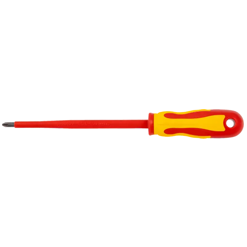 Chave de parafusos isolada Pozidriv PZ 0X100 Chave de parafusos isolada Pozidriv PZ 0X100
