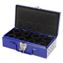 Caixa de metal com conjunto de chaves de impacto 3/4, 8 Pcs