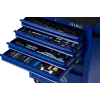 Carrinho de ferramentas 26 com 7 gavetas e 222 ferramentas em 4 inserções de espuma Carrinho de ferramentas 26 com 7 gavetas e 222 ferramentas em 4 inserções de espuma