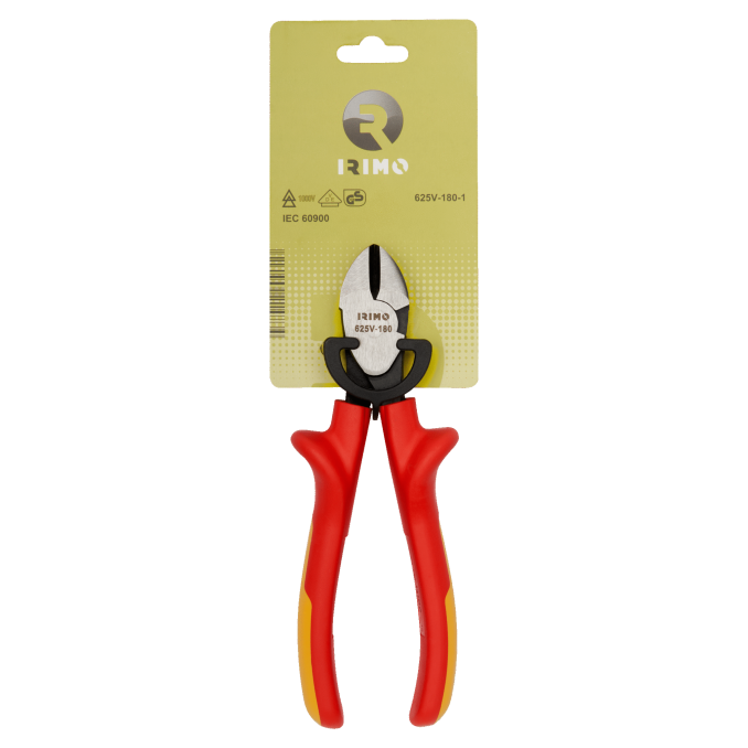 Alicate de corte lateral de alta resistência isolado de 180 mm Alicate de corte lateral de alta resistência isolado de 180 mm