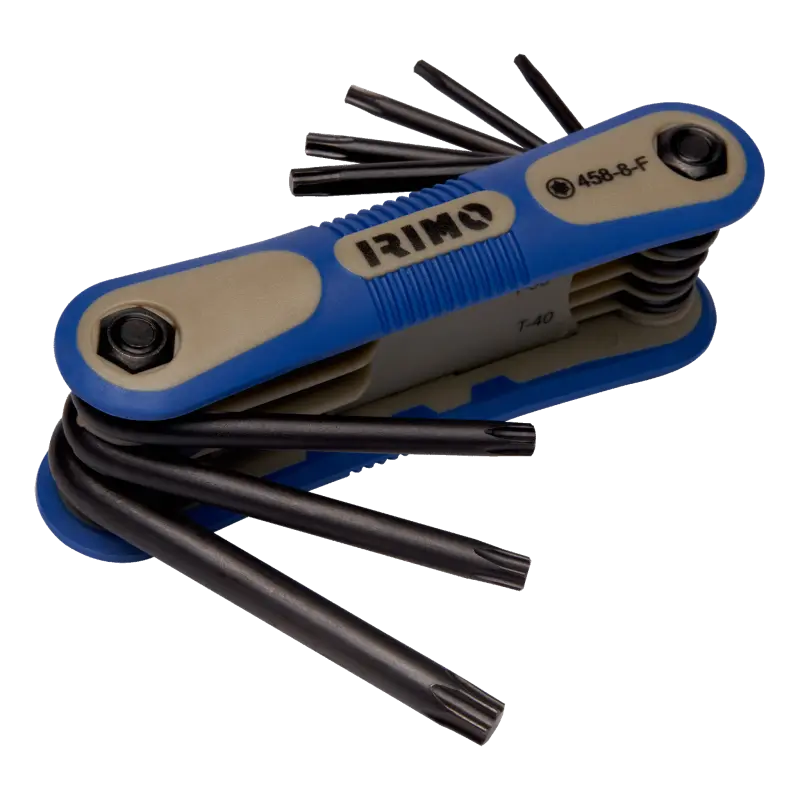 Pasta para chaves torx sextavadas em L 8 Pcs T9-T40 Pasta para chaves torx sextavadas em L 8 Pcs T9-T40