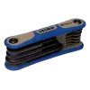 Pasta para chaves torx sextavadas em L 8 Pcs T9-T40 Pasta para chaves torx sextavadas em L 8 Pcs T9-T40