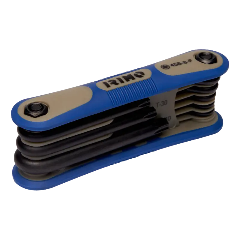 Pasta para chaves torx sextavadas em L 8 Pcs T9-T40 Pasta para chaves torx sextavadas em L 8 Pcs T9-T40