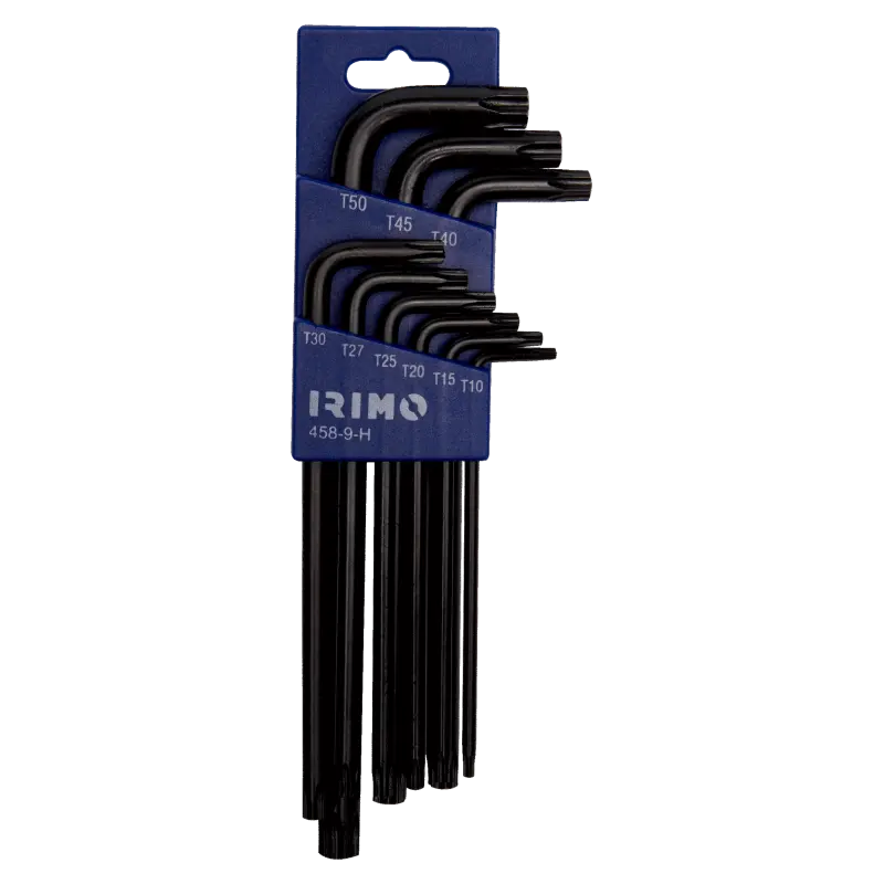 Suporte para chaves torx em L 9 Pcs T10-T50 Suporte para chaves torx em L 9 Pcs T10-T50