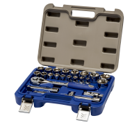 Conjunto de chaves de caixa 1/2 23 Pcs, sextavadas 8-32 mm