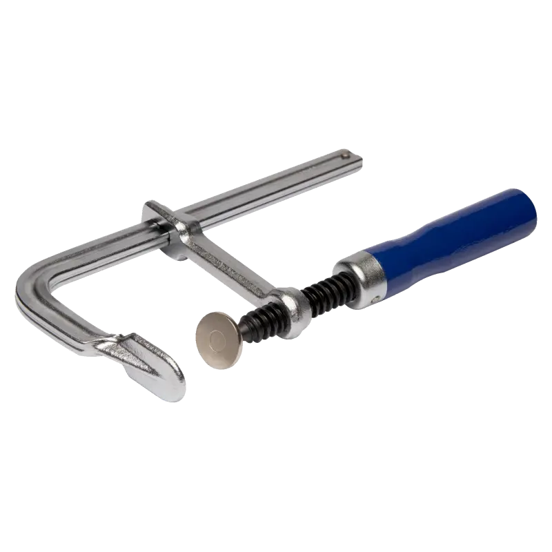 Grampo tipo F profissional 120 X 60 mm Grampo tipo F profissional 120 X 60 mm