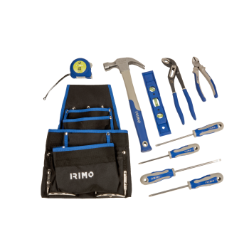 Bolsa com 9 ferramentas para manutenção geral
