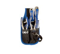 Bolsa têxtil com 7 ferramentas - Kit básico para manutenção geral