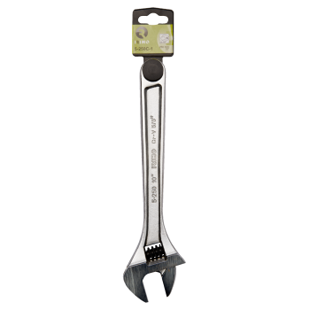 Chave ajustável cromada 4, clip