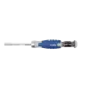 Chave de parafusos com suporte para pontas de roquete com 12 pontas Chave de parafusos com suporte para pontas de roquete com 12 pontas